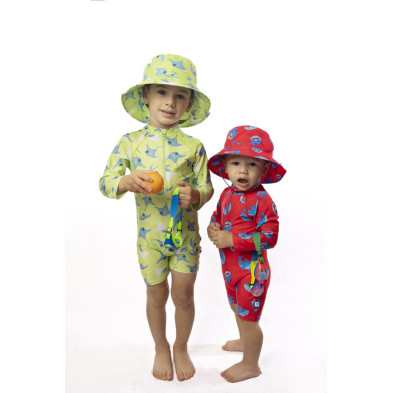 Zoocchini Cape Sunhat UPF50 Strawberry ZOO15061