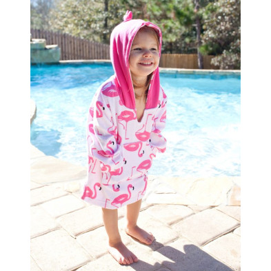 Zoocchini Swim Coverup UPF50+ Flamingo 12-24 μηνών ZOO12310