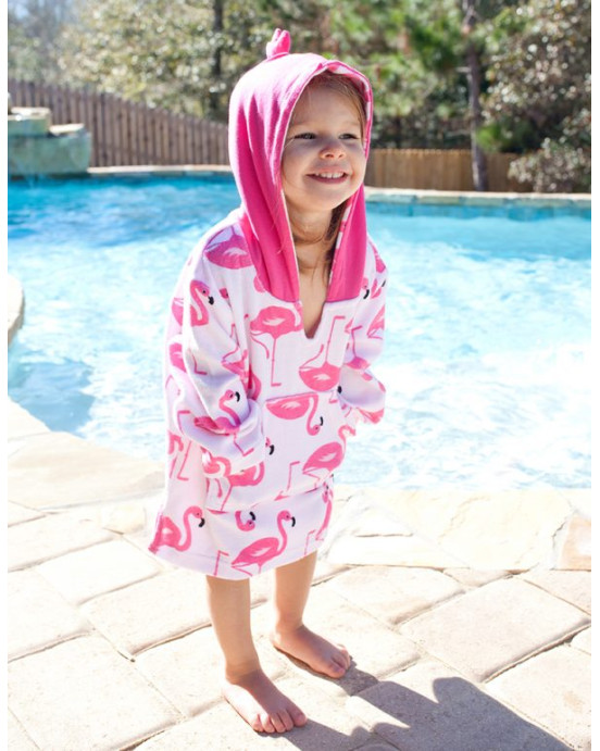 Zoocchini Swim Coverup UPF50+ Flamingo 12-24 μηνών ZOO12310