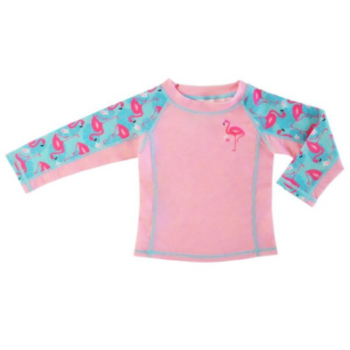 Zoocchini Αντιηλιακό Μπλουζάκι UPF50+ Franny the Flamingo ZOO12202
