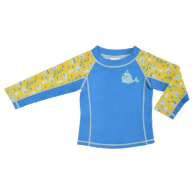 Zoocchini Αντιηλιακό Μπλουζάκι UPF50+ Willy the Whale ZOO12204