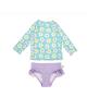 Zoocchini Σετ UV Μαγιώ και Μπλούζα Daisy ZOO16405