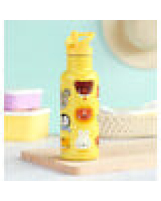 A Little Lovely Company: XL Μπουκάλι με διπλό τοίχωμα από ανοξείδωτο ατσάλι 500ml - Animal Friends DBSXAF91