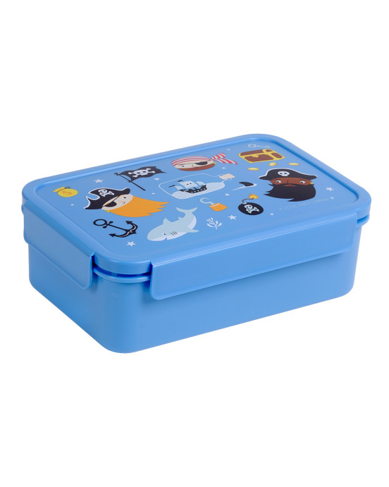 A little lovely company: Δοχείο φαγητού Bento με χωρίσματα- 1,2 L-Pirates BBPIBU76