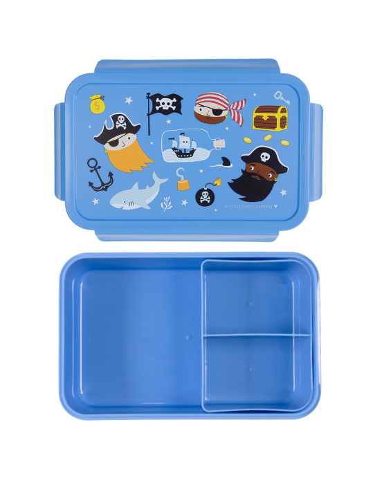 A little lovely company: Δοχείο φαγητού Bento με χωρίσματα- 1,2 L-Pirates BBPIBU76