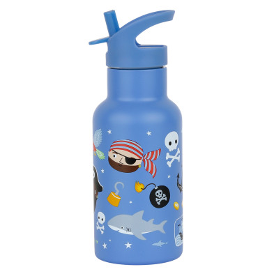 A Little Lovely Company: Μπουκάλι με διπλό τοίχωμα από ανοξείδωτο ατσάλι 350ml - Pirates DBSSPI86