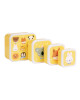 A little lovely company: Σετ 4 δοχεία φαγητού Lunch & Snack Box -Animal Friends SBSEAF81
