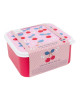A little lovely company: Σετ 4 δοχεία φαγητού Lunch & Snack Box -Cherries SBSECH82