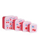 A little lovely company: Σετ 4 δοχεία φαγητού Lunch & Snack Box -Cherries SBSECH82