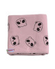 Minene Καλοκαιρινή  Κουβέρτα Αγκαλιάς Βαμβακερή 100x75cm Pink Panda 10130003650OS