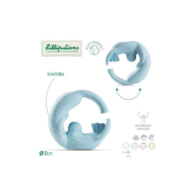 LILLIPUTIENS- Κουδουνίστρα - Μασητικό παιχνίδι Ignace LI83315