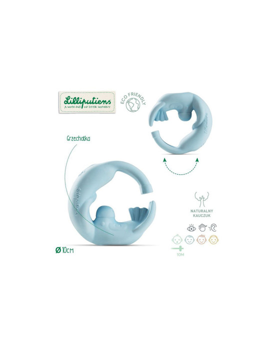 LILLIPUTIENS- Κουδουνίστρα - Μασητικό παιχνίδι Ignace LI83315