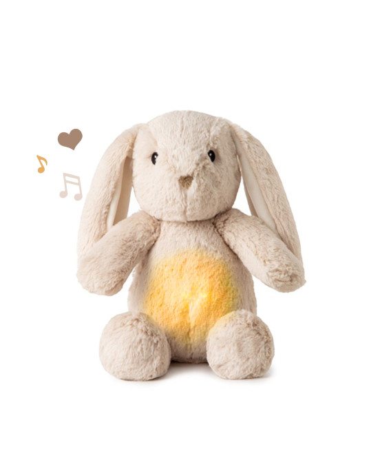 CLOUD B. Υφασμάτινο Λαγουδάκι Lovelight με φως, δόνηση και μελωδία