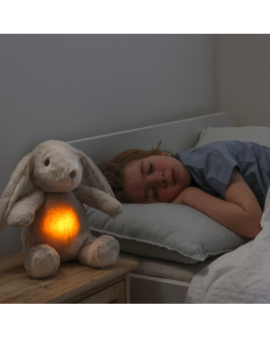 CLOUD B. Υφασμάτινο Λαγουδάκι Lovelight με φως, δόνηση και μελωδία