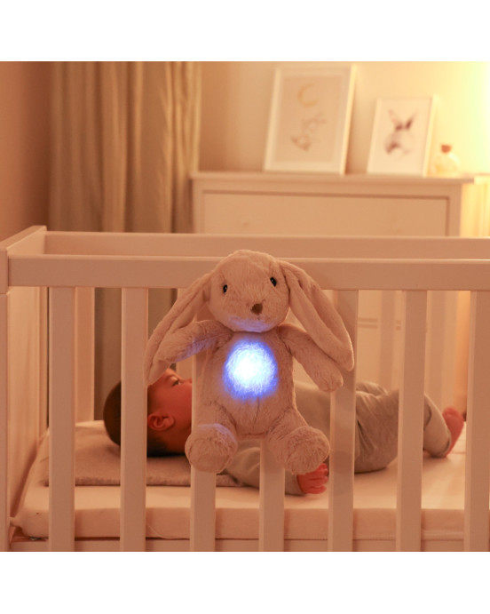CLOUD B. Υφασμάτινο Λαγουδάκι Lovelight με φως, δόνηση και μελωδία