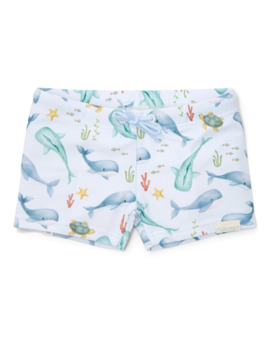 LITTLE DUTCH. Παιδικό μαγιό για αγόρια Ocean Multi-colour - Νο 62/68