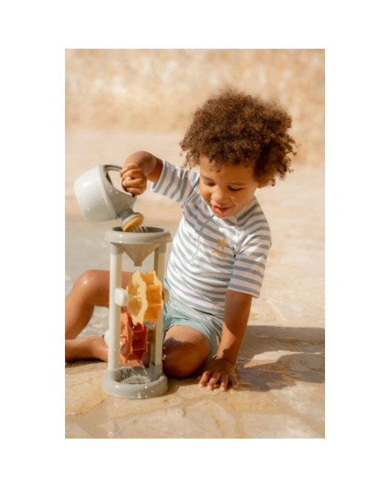 LITTLE DUTCH. Παιδικό μαγιό βερμούδα για αγόρια Seashells Surf Blue - Νο 86/92