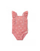 LITTLE DUTCH. Ολόσωμο μαγιό με βολάν Ocean Treasures Pink - Νο 74/80