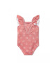 LITTLE DUTCH. Ολόσωμο μαγιό με βολάν Ocean Treasures Pink - Νο 98/104