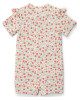 LITTLE DUTCH. Ολόσωμο κοντομάνικο μαγιό Sunny Flowers Multi-colour - Νο 98/104