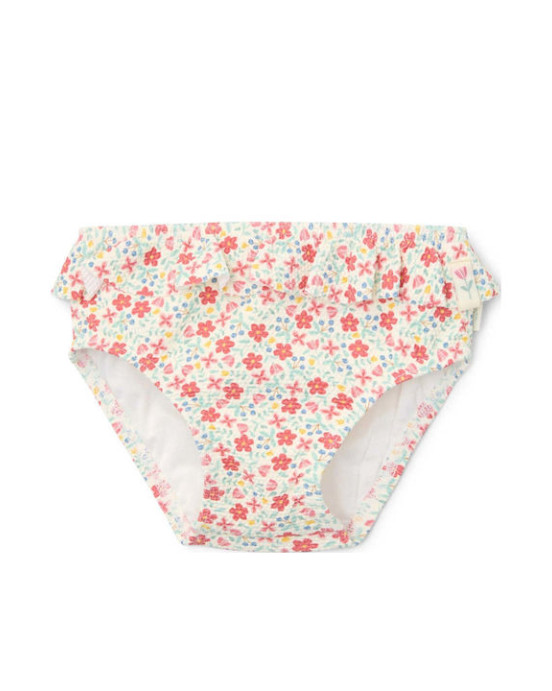 LITTLE DUTCH. Παιδικό μαγιό μπικίνι με βολάν Sunny Flowers Multi-colour - Νο 86/92