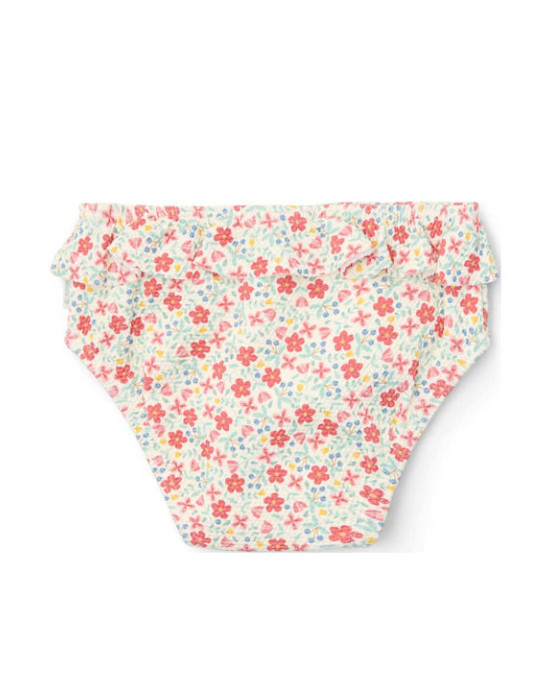 LITTLE DUTCH. Παιδικό μαγιό μπικίνι με βολάν Sunny Flowers Multi-colour - Νο 86/92