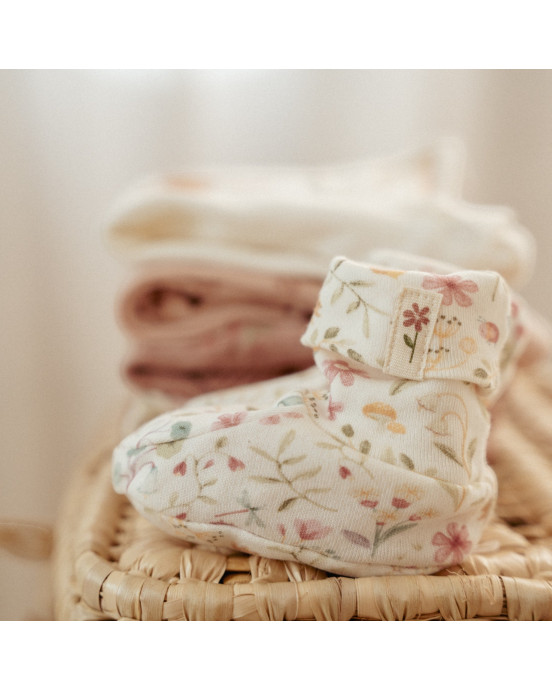 LITTLE DUTCH. Βρεφικά μποτάκια αγκαλιάς Fairy Garden - Νο 2 (62/74)