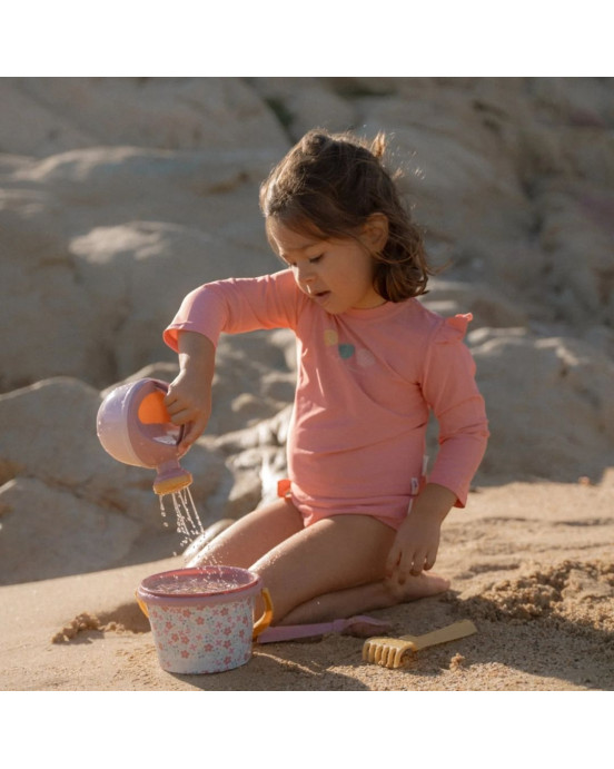 LITTLE DUTCH. Σετ παραλίας 5 τεμαχίων ροζ