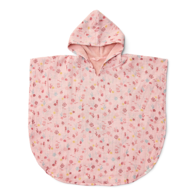 LITTLE DUTCH. Παιδικό πόντσο Ocean Treasures Multi-colour