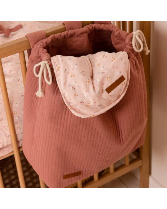LITTLE DUTCH. Σάκος παιχνιδιών για κρεβάτι Pure Pink Blush.