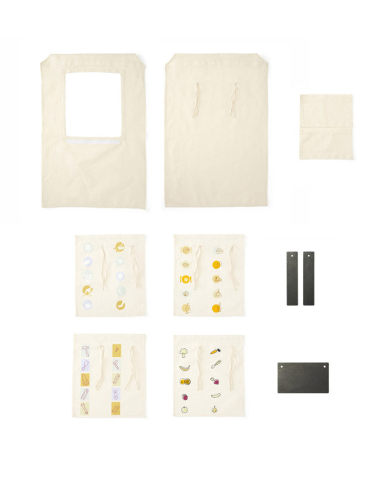 KIDS CONCEPT. Σετ παιχνιδιού ρόλων για σπιτάκι Montessori KID'S HUB