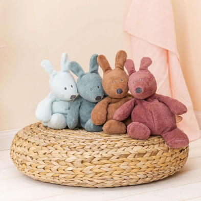 SUSIE & BONNIE. Υφασμάτινο λαγουδάκι Bonnie 30εκ. (χρώμα της σκουριάς)