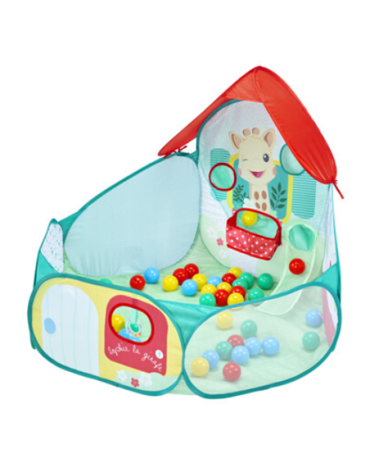 Sophie la Girafe Σόφι καμηλοπάρδαλη Πισίνα με Μπαλάκια S240133