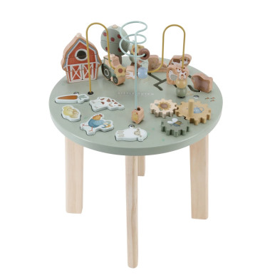 Little Dutch Παιδικό Ξύλινο Τραπέζι Δραστηριοτήτων Little Farm FSC  LD7141