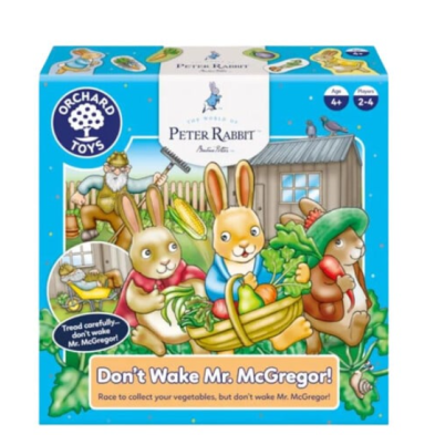 Orchard Toys Peter Rabbit™ Don’t Wake Mr. McGregor! (Μη ξυπνήσετε τον κύριο McGregor!) Ηλικίες 4-8 ετών ORCHWPR006