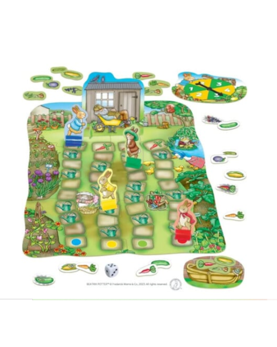 Orchard Toys Peter Rabbit™ Don’t Wake Mr. McGregor! (Μη ξυπνήσετε τον κύριο McGregor!) Ηλικίες 4-8 ετών ORCHWPR006