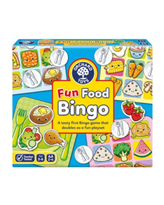 Orchard Toys Εκπαιδευτικό Επιτραπέζιο "Μπίνγκο με Φαγητά" για Παιδιά 3+
