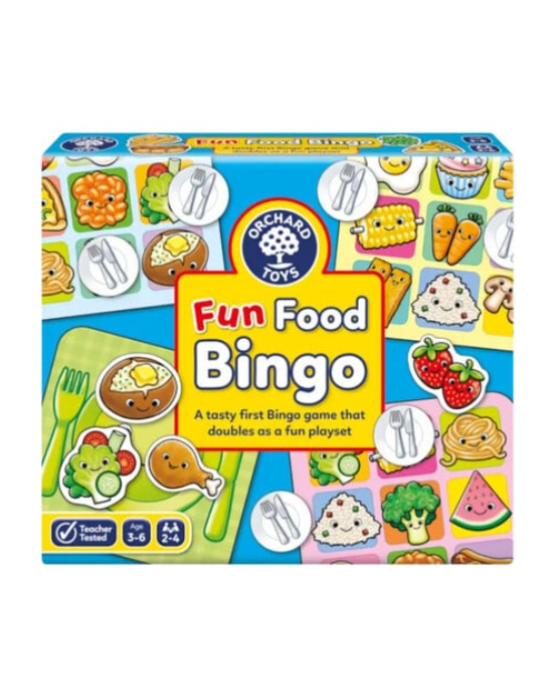Orchard Toys Εκπαιδευτικό Επιτραπέζιο "Μπίνγκο με Φαγητά" για Παιδιά 3+