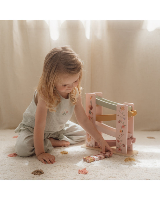 LITTLE DUTCH. Ξύλινη πίστα αγώνων με αυτοκινητάκια Fairy Garden FSC LD7355