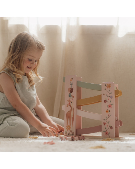 LITTLE DUTCH. Ξύλινη πίστα αγώνων με αυτοκινητάκια Fairy Garden FSC LD7355