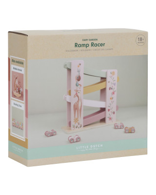 LITTLE DUTCH. Ξύλινη πίστα αγώνων με αυτοκινητάκια Fairy Garden FSC LD7355