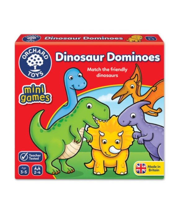 Orchard Toys Dinosaur Dominoes Mini Game ORCH353