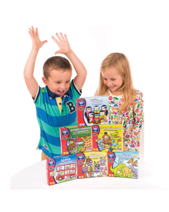 Orchard Toys Dinosaur Dominoes Mini Game ORCH353