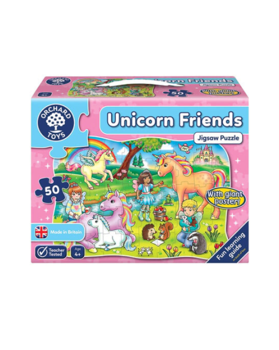 Orchard Toys Οι Φίλοι των Μονόκερων Παζλ- Ηλικίες 4+ ετών ORCH291