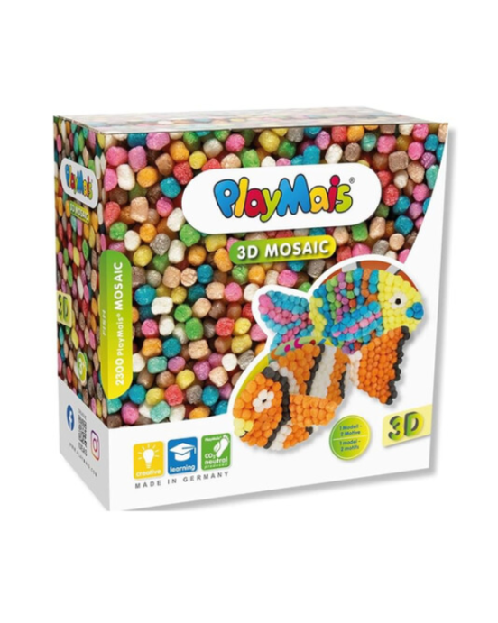 Playmais: 2.300 τεμάχια 3D Ψάρι, Σφουγγαράκια από καλαμπόκι PLM-160870