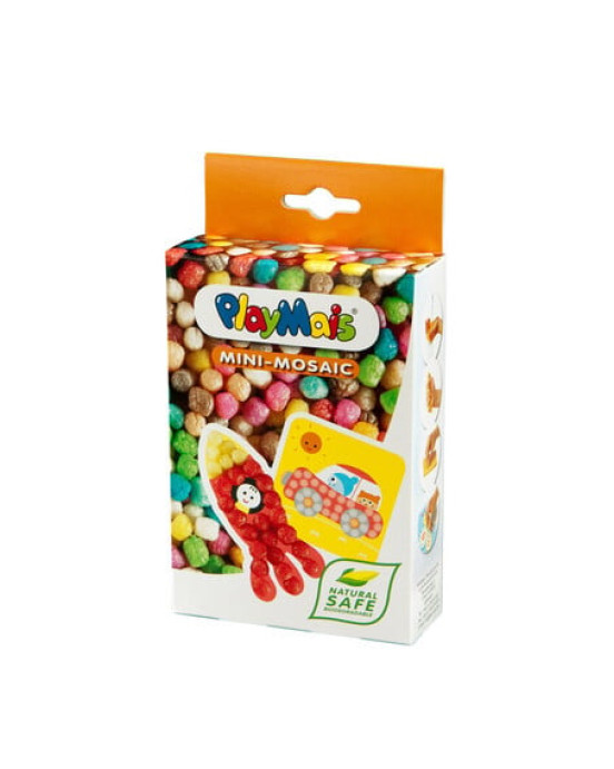 Playmais: Mini Κατασκευές με κάρτες και σφουγγαράκια από άμυλο καλαμποκιού 2τεμ. - Πύραυλος   PLM-160544