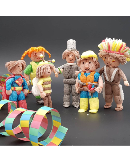 Playmais: 2.300 τεμάχια 3D Παγώνι, Σφουγγαράκια από καλαμπόκι PLM-160871