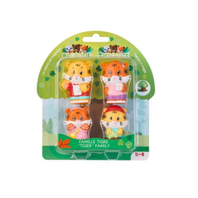 Klorofil: Οικογένεια "Tiger" 4τμχ. 700311F