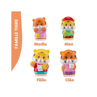 Klorofil: Οικογένεια "Tiger" 4τμχ. 700311F