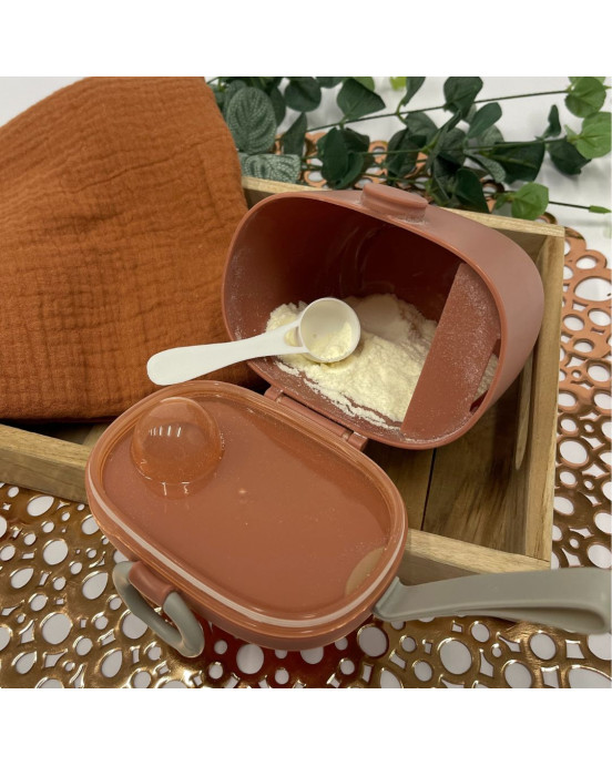 Bo Jungle Δοχείο αποθήκευσης σκόνης γάλακτος 500ml - Τερακότα BJ-B535030